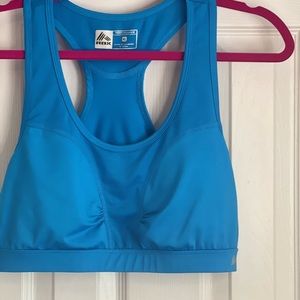 RBX Sports Work out Bra/Top Sz XL Blue
